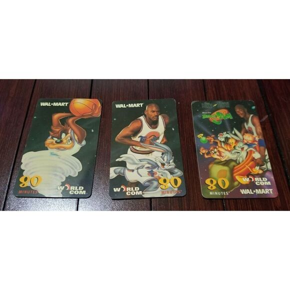 Michael Jordan SPACE JAM phone cards - Picture 2 of 5